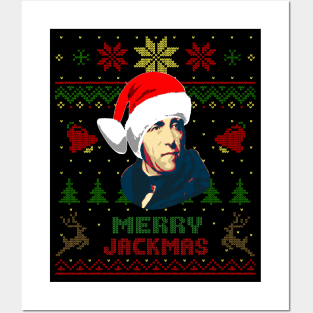 Andrew Jackson Merry Jackmas Funny Christmas Posters and Art